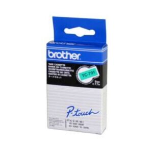 PTOUCH    Band, laminiert   schwarz/grün TC-791    PT-3000                   9 mm