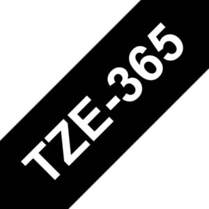PTOUCH    Band, laminiert  weiss/schwarz TZe-365   PT-3600                  36 mm