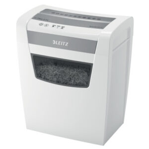 LEITZ     Aktenvernichter IQ      Office 80990000  P4, 12 Blatt sehr leise