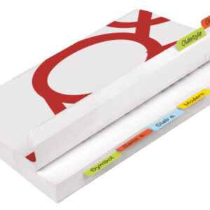 3L        Registertabs              40mm 10532     sortiert              24 Stück
