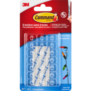 3M        Command Deko Clip XS 17026CLR  XS                    20 Stück