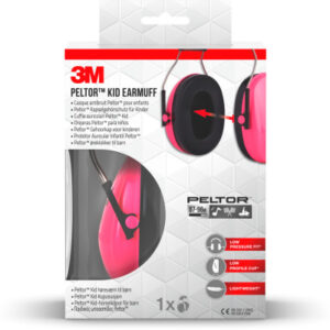 3M        Kapselgehörschutz Kid H510AKPC  pink                  87-98 dB