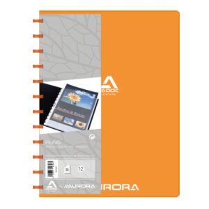 ADOC      Sichtbuch PP transparent    A4 5532.600  orange              30 Taschen