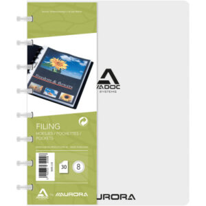 ADOC      Sichtbuch Standard          A5 5835.110  transparent         30 Taschen