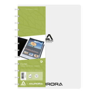 ADOC      Sichtbuch Standard          A4 5842.110  transparent         40 Taschen