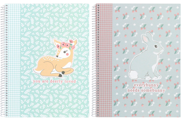 ANCOR Spiralbuch A4 Sweet friends 111309 lines 90g A4 80 Bl.