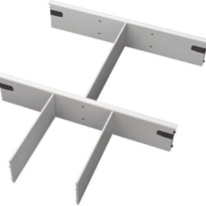 APOLLO    Trennsteg-Set VACTR     grau, für Rollcontainer