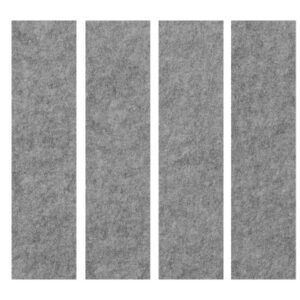 APOLLO    Akustik-Wandpaneelen  100x25cm VAWP100/5 grau                   4 Stück
