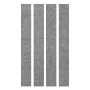 APOLLO    Akustik-Wandpaneelen  200x25cm VAWP200/5 grau                   4 Stück