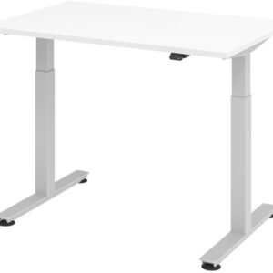 APOLLO    Bürotisch ONE         120x67cm VXMST612  weiss/silber, elektrisch
