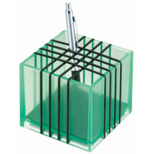 ARLAC     Stifteköcher Confon 222.38    grün-transp.         10x10x9cm