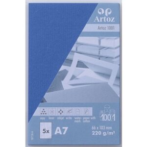 ARTOZ     Visitenkarten 1001          A7 107136144 220g, royal            5 Blatt