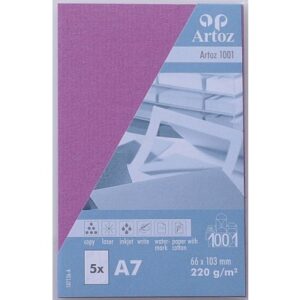 ARTOZ     Visitenkarten 1001          A7 107136144 220g, holunder         5 Blatt