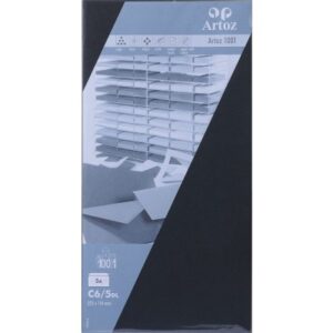 ARTOZ     Couverts 1001             C6/5 107294182 100g, schwarz          5 Stück