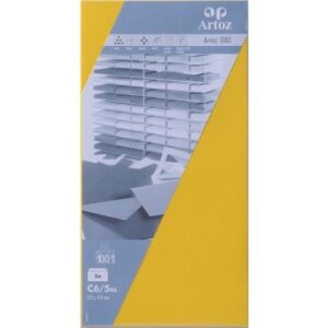 ARTOZ     Couverts 1001             C6/5 107294182 100g, sonnengelb       5 Blatt