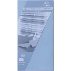 ARTOZ     Couverts 1001             C6/5 107294184 100g, pastellblau      5 Stück