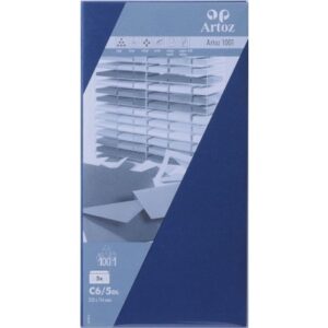 ARTOZ     Couverts 1001             C6/5 107294184 100g, classic blau     5 Stück