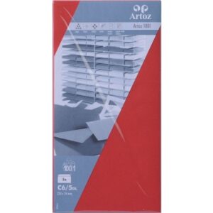 ARTOZ     Couverts 1001             C6/5 107294185 100g, rot              5 Stück