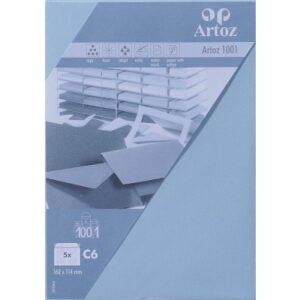 ARTOZ     Couverts 1001               C6 107324184 100g, pastellblau      5 Stück