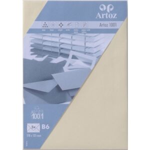 ARTOZ     Couverts 1001               B6 107364182 100gm2, chamois        5 Stück