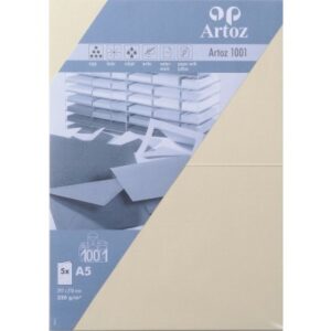 ARTOZ     Karten 1001                 A5 107392262 220g, chamois          5 Blatt