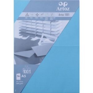 ARTOZ     Karten 1001                 A5 107392263 220g, azur             5 Blatt