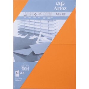 ARTOZ     Karten 1001                 A5 107392265 220g, orange           5 Blatt