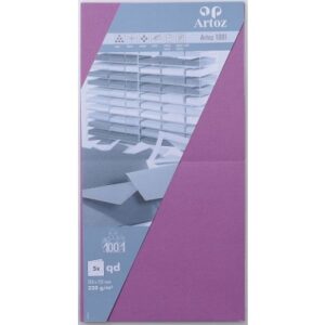 ARTOZ     Karten 1001          310x155mm 107452264 220g, holunder         5 Blatt