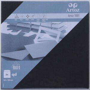 ARTOZ     Couverts 1001        160x160mm 107454182 100g, schwarz          5 Stück
