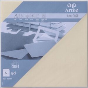 ARTOZ     Couverts 1001        160x160mm 107454182 100g, chamois          5 Stück