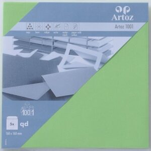 ARTOZ     Couverts 1001        160x160mm 107454183 100g, birkengrün       5 Stück