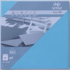 ARTOZ     Couverts 1001        160x160mm 107454183 100g, azur             5 Stück