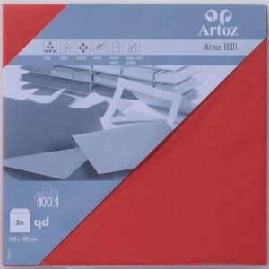 ARTOZ     Couverts 1001        160x160mm 107454185 100g, rot              5 Stück