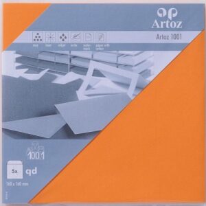 ARTOZ     Couverts 1001        160x160mm 107454185 100g, orange           5 Stück
