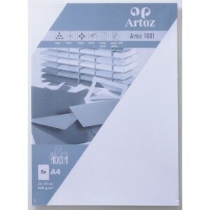 ARTOZ     Karten 1001                 A4 107696142 220g, blütenweiss      5 Blatt