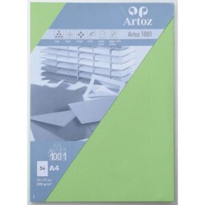 ARTOZ     Karten 1001                 A4 107696143 220g, birkengrün       5 Blatt