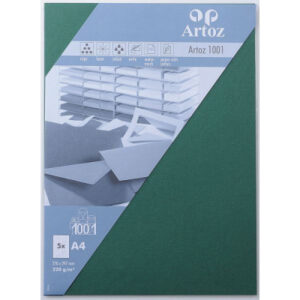 ARTOZ     Karten 1001                 A4 107696143 220g, racing green     5 Blatt