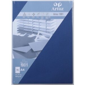 ARTOZ     Karten 1001                 A4 107696144 220g, classic blau     5 Blatt