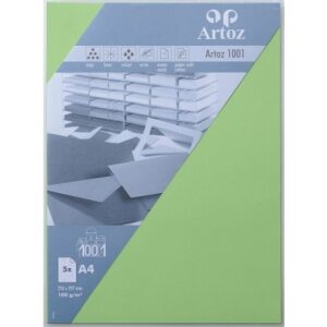 ARTOZ     Papier 1001                 A4 107796143 100g, birkengrün       5 Stück