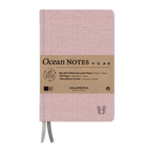 AURORA    OCEAN NOTES                 A5 2396RTR   rot, liniert        192 Seiten