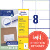 AVERY ZW. Universaletiketten    105x70mm 3426      weiss       800 Stk./100 Blatt