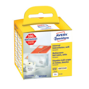 AVERY ZW. Universal-Etiketten    70x54mm AS0722440 weiss, Rolle         320 Stück