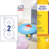 AVERY ZW. CD-Etiketten Classic     weiss L6043-25  117mm                  50 Stk.