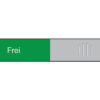 BEREC     Türschild           37,4x152mm 314.087   Alu, Frei-Besetzt