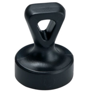 BEREC     Griffmagnet Kunststoff    17mm GM17S.01  Öse, schwarz           2 Stück