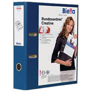 BIELLA    Bundesordner Creative      7cm 10342743U marine mit Sichttasche      A4