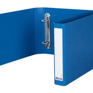 BIELLA    Ringbuch Viria             3cm 15155305U blau 2-Ring            A5 quer