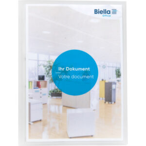 BIELLA    Schnellhefter Pro-File #2   A4 16440203U transp.,PP,Sichttasche  80 Bl.