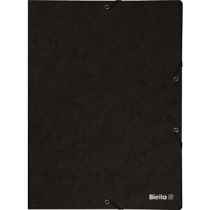BIELLA    Gummibandmappe              A4 17840102U schwarz,355gm2         200 Bl.