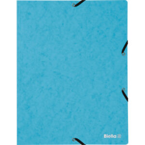 BIELLA    Gummibandmappe              A4 17840106U hellblau, 355gm2       200 Bl.